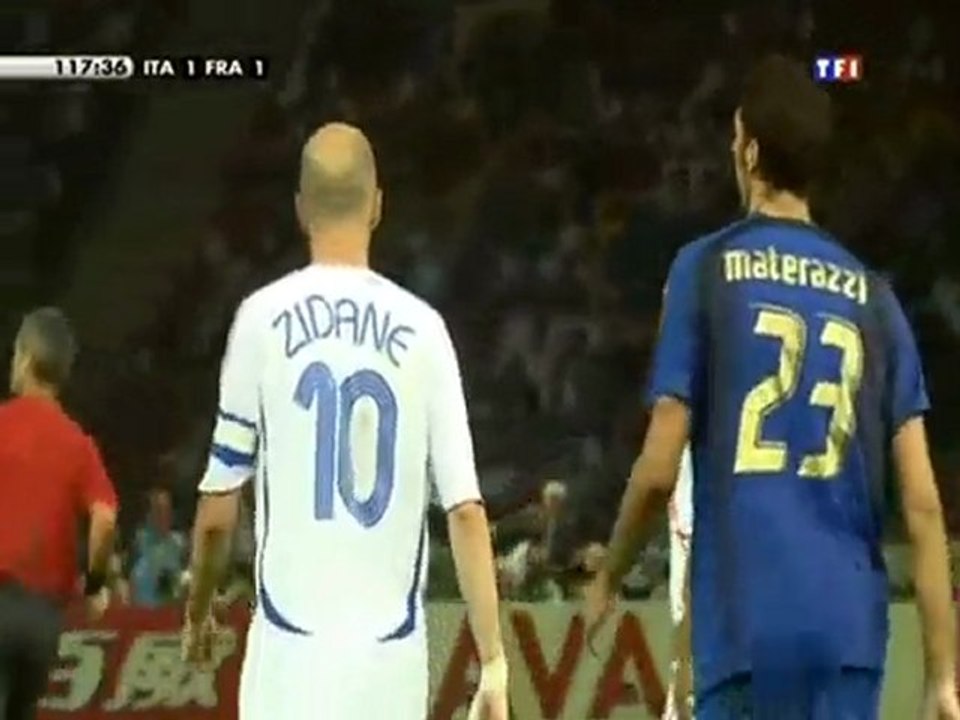 zidane coup de boule