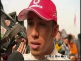 F1 China GP 2010 Hamilton interview after qualifying