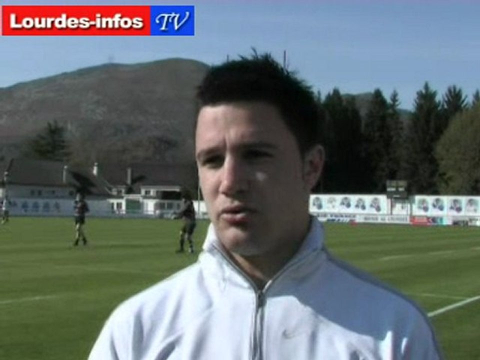 Rugby Cédric Latapie 3/4 aile du F.C.Lourdais