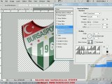 How to create PSD logo with Photoshop HD logo yapımı pes fifa by tunç