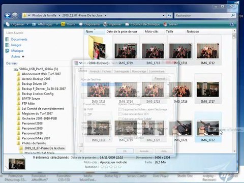 Compacter-Décompacter des fichiers-photos-dossiers....
