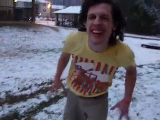 Snow Frolicking in Texas