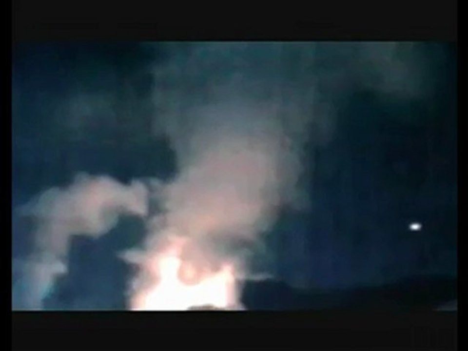 UFO nad wulkanem Eyjafjallajökull