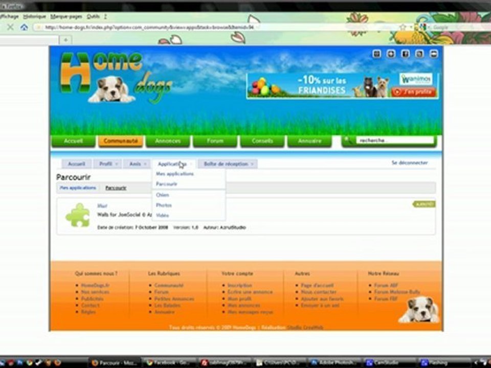 Tuto Communauté Home-Dogs.fr