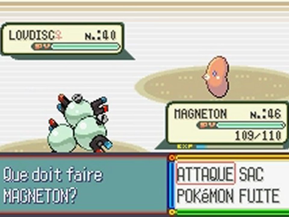 pokémon saphir 24 " marc le champion"