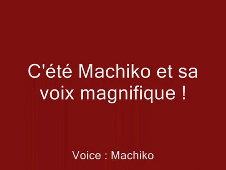 Le Doublage de Machiko