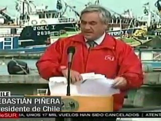 Anuncia gobierno de Chile plan de reconstrucción del país