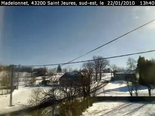 L'hiver à Saint-Jeures (Haute-Loire)