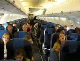 LesEcolesDuDésert 2009 dans l'avion