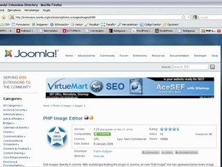 Usando el Gestor Multimedia de Joomla