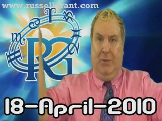 RussellGrant.com Video Horoscope Aquarius April Sunday 18th