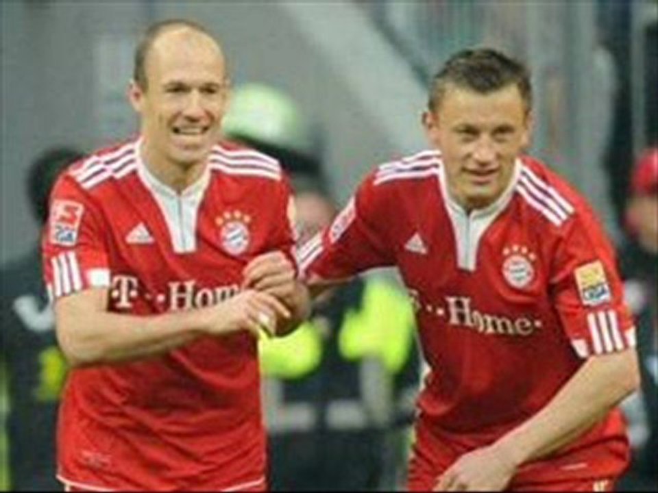 Bayern Munich 7-0  Hannover 96 Robben hat-trick