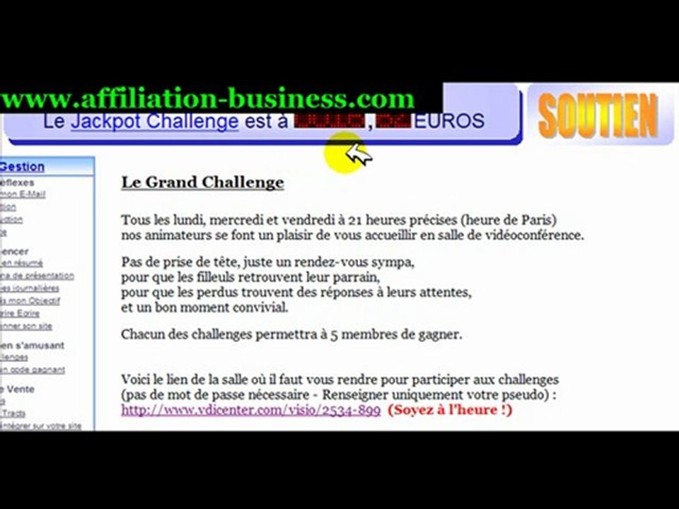 Programme Gratuit de votre affiliation affiliation-business