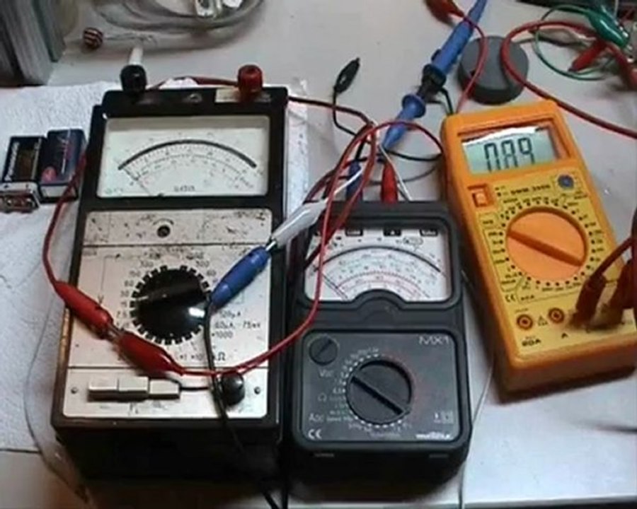 Schwebender zeiger - floating freely