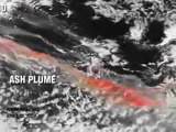 NASA satellite image of Iceland volcano ash plume over ...