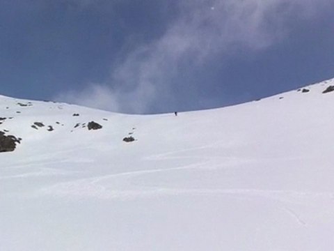 Nadia discesa del monte campaccio