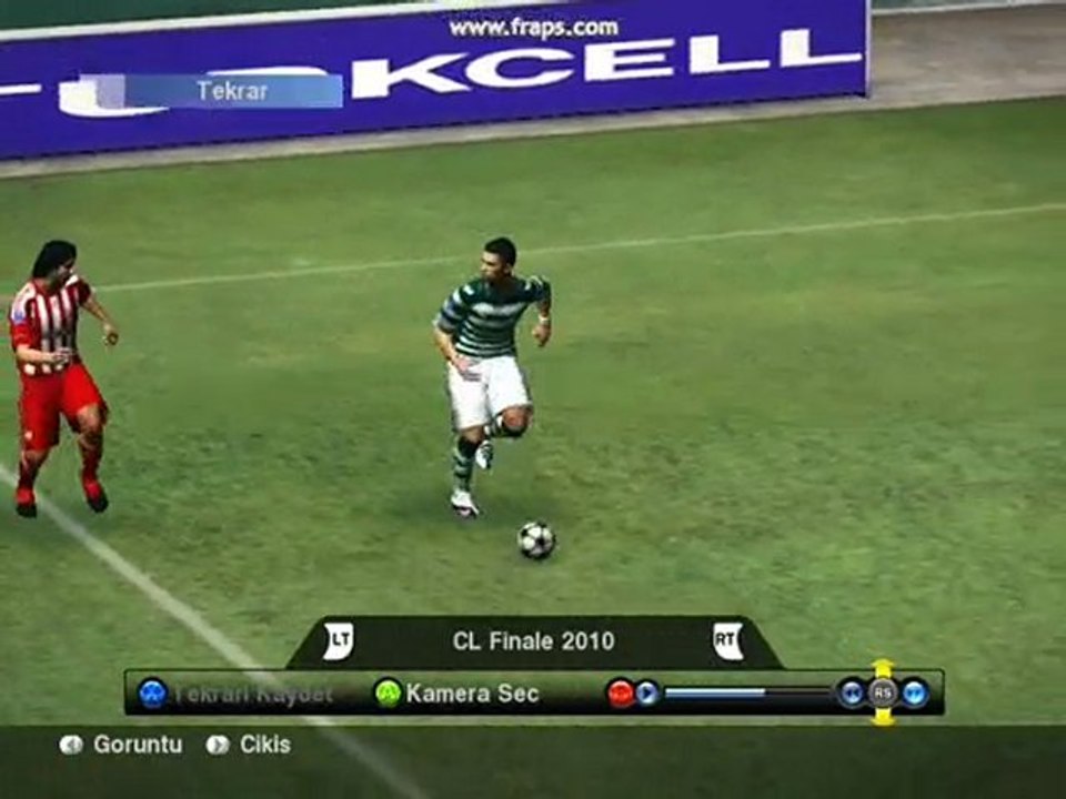 Pes 2010 Bursaspor C.Ronaldo Asisit Tugay Bahadır Gol