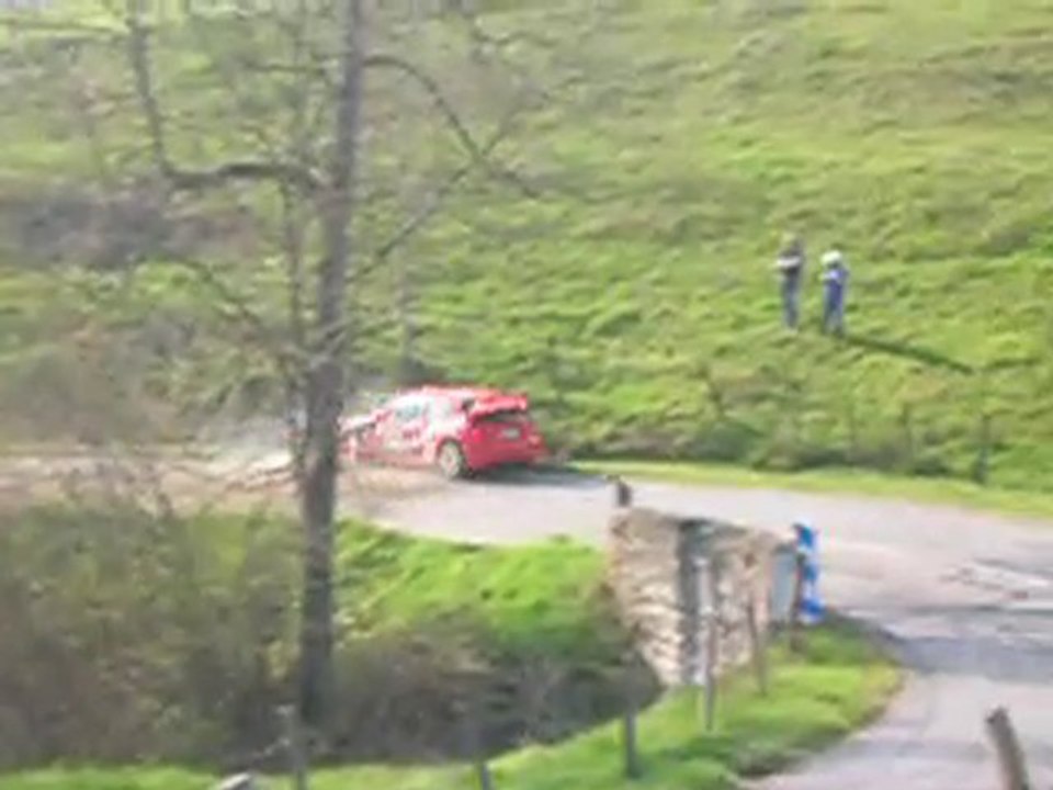 Crash J-P Grohens rallye Lyon charbonnières 2010