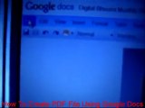 How To Create PDF File Using Google Docs
