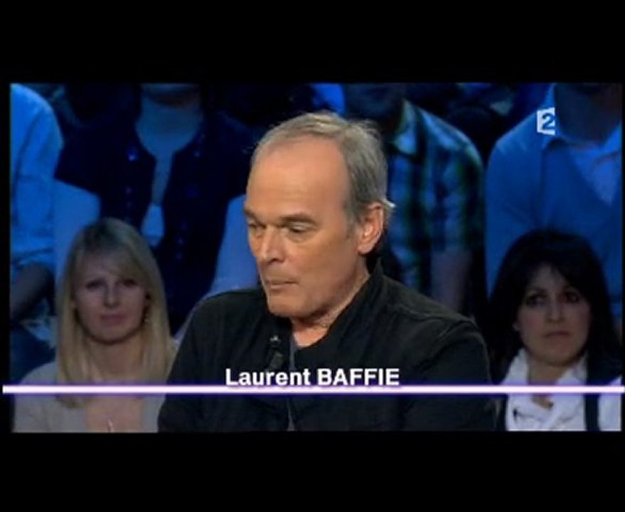 Laurent BAFFIE "est un sale gosse" ONPC 17.04.10