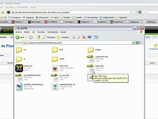 Usando el Gestor de Plantillas de Joomla 1.5