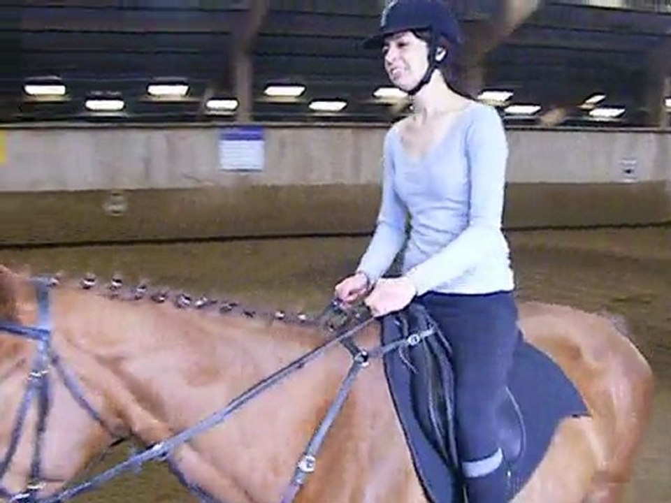 dressage Ines et Océane