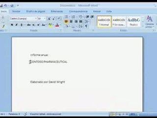Word Introduccion