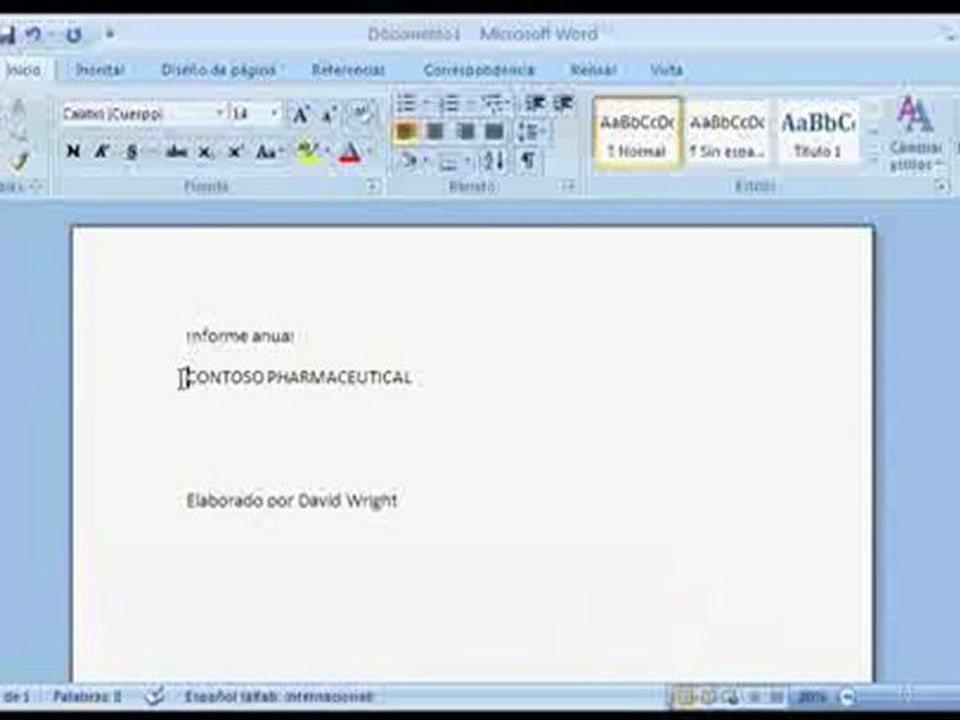 Word Introduccion