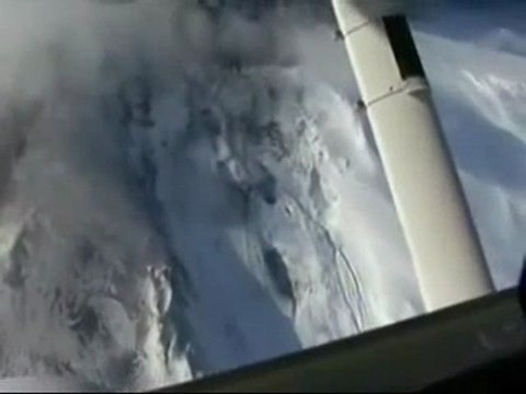 Vulcano Recenti riprese del vulcano in eruzione in Islanda