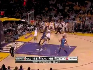 Kobe Bryant BLOCK Kevin Duran