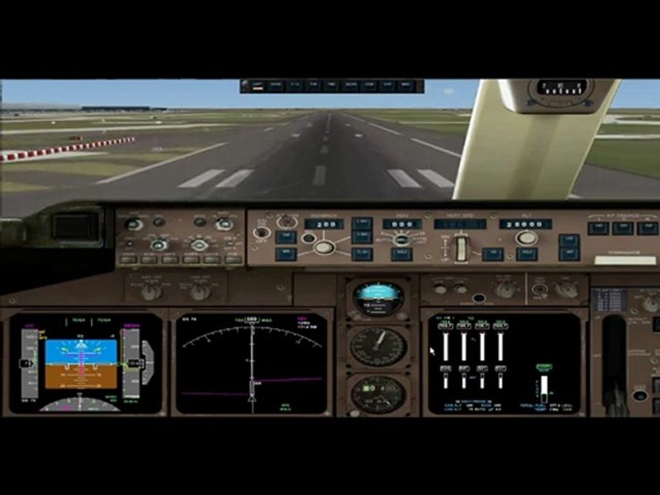 FS2004 LFPG to LFML