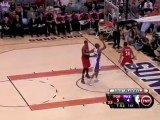 Andre Miller steals the ball from Steve Nash and finishes wi