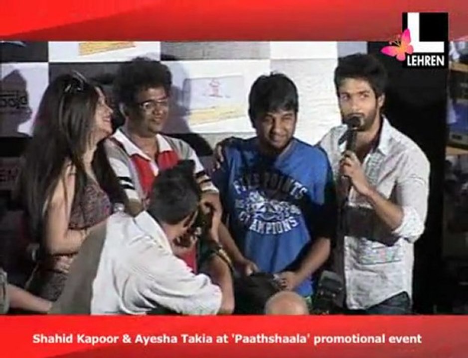 Ayesha Promotes 'Paathshaala'