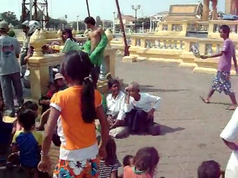 Distribution de riz à Phnom Penh - Janvier 2010