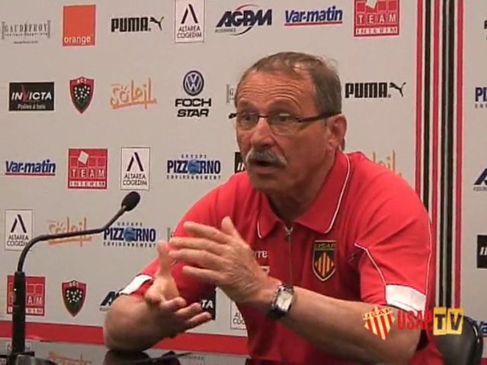 Les Réactions d'Après Match RCT USAP  - Avril...