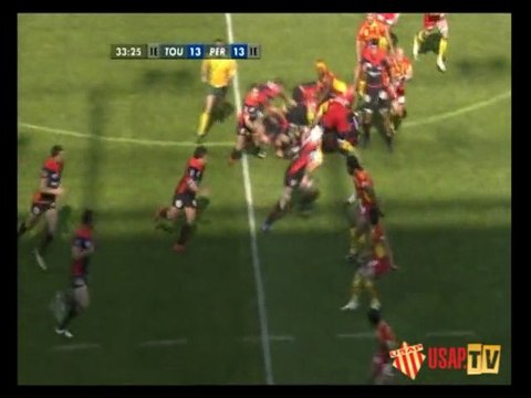 RCT - USAP : Le match