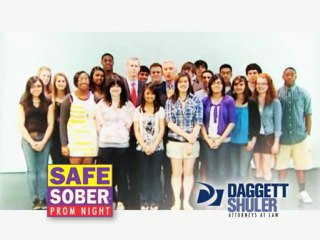 Safe Sober Prom Night: Daggett Shuler Law "Doing it Right"