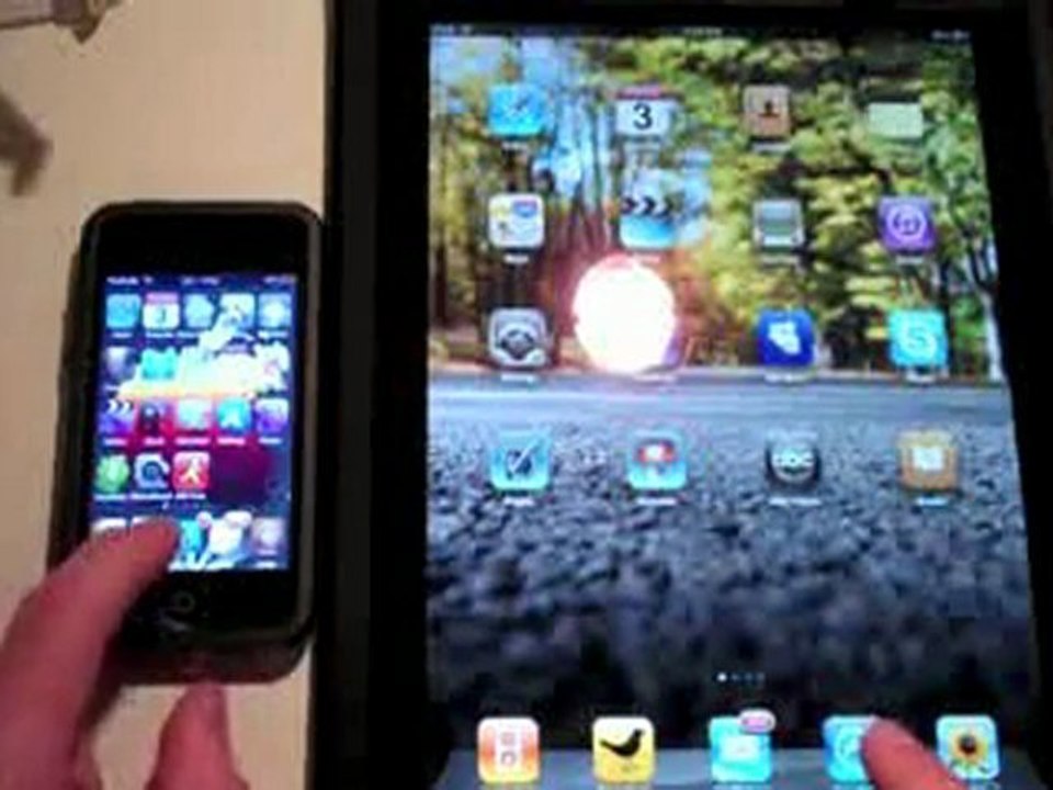 iPad Vs iPod Touch 2G - Speed Test
