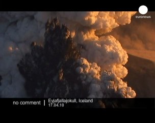 Ash cloud in Iceland