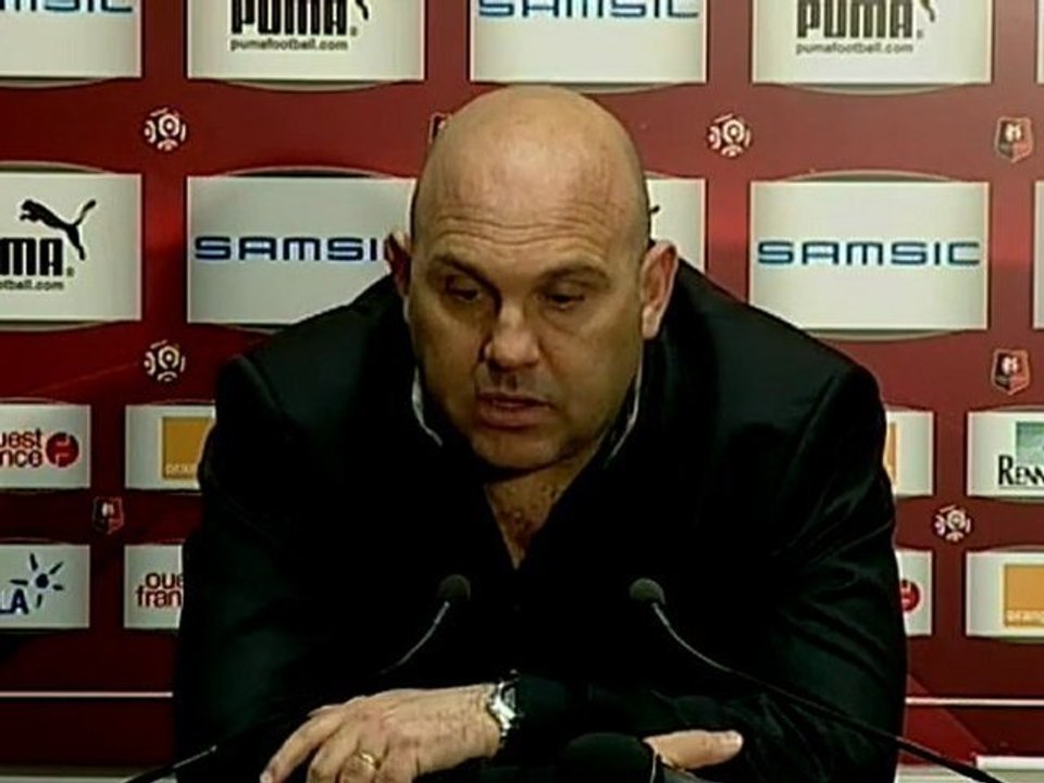 Stade Rennais F.C. / Nancy : Frédéric Antonetti