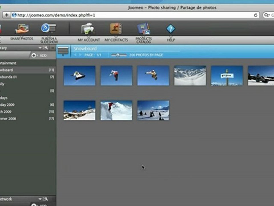 EASILY SHARE YOUR PHOTOS ON INTERNET