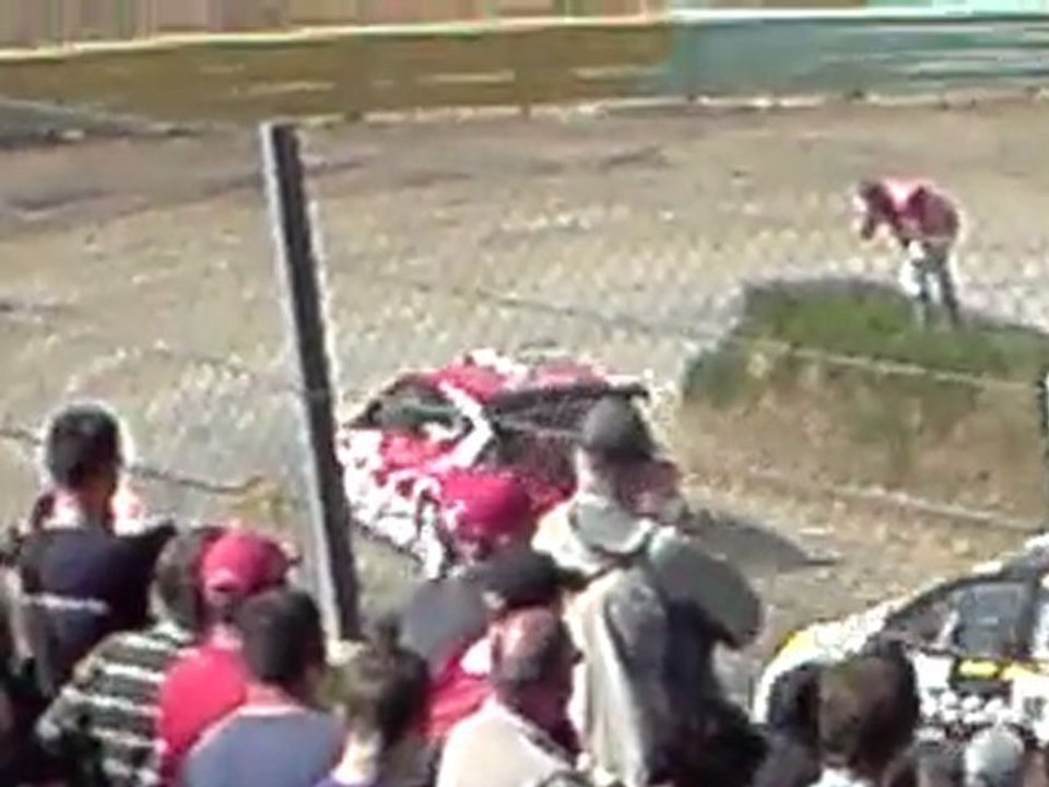 Rallycross Essay 17-18 Avril  Manche 3 D1 (filmé par Mat61)