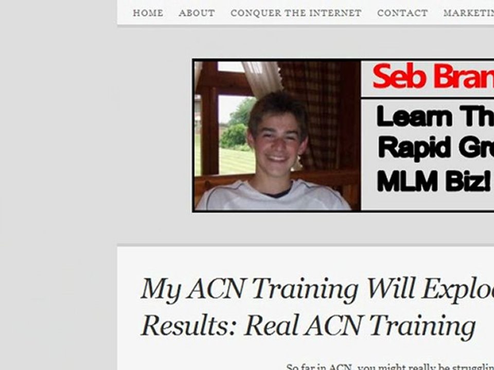 ACN Training: The Best ACN Training On The Internet