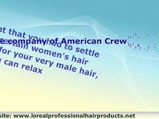 American Crew Hair Products