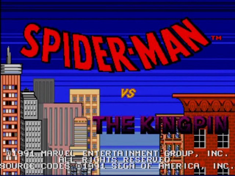Spider-Man vs. the kingpin [megadrive] videotest