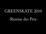 GREENSKATE 2010 Paris - Remise des prix