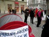 Greve nationale du 23 Mars en tente