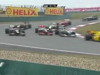 Güvenlik aracı sonrası verilen ikinci start-trformula1.com