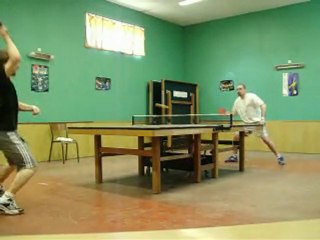 Entrainement match Tennis de Table