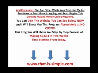 Make Money UK 1% Secret Program.